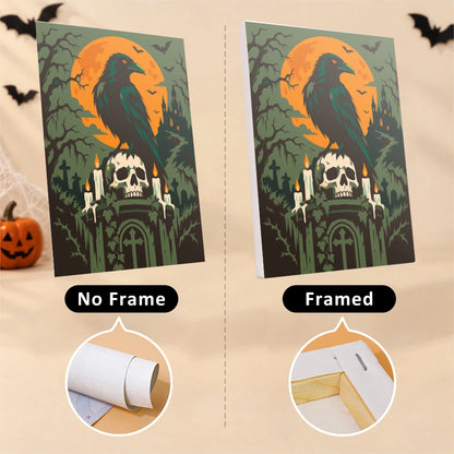 Paint by Numbers – 6 Mini Paintings | Dark Gothic Horror Set