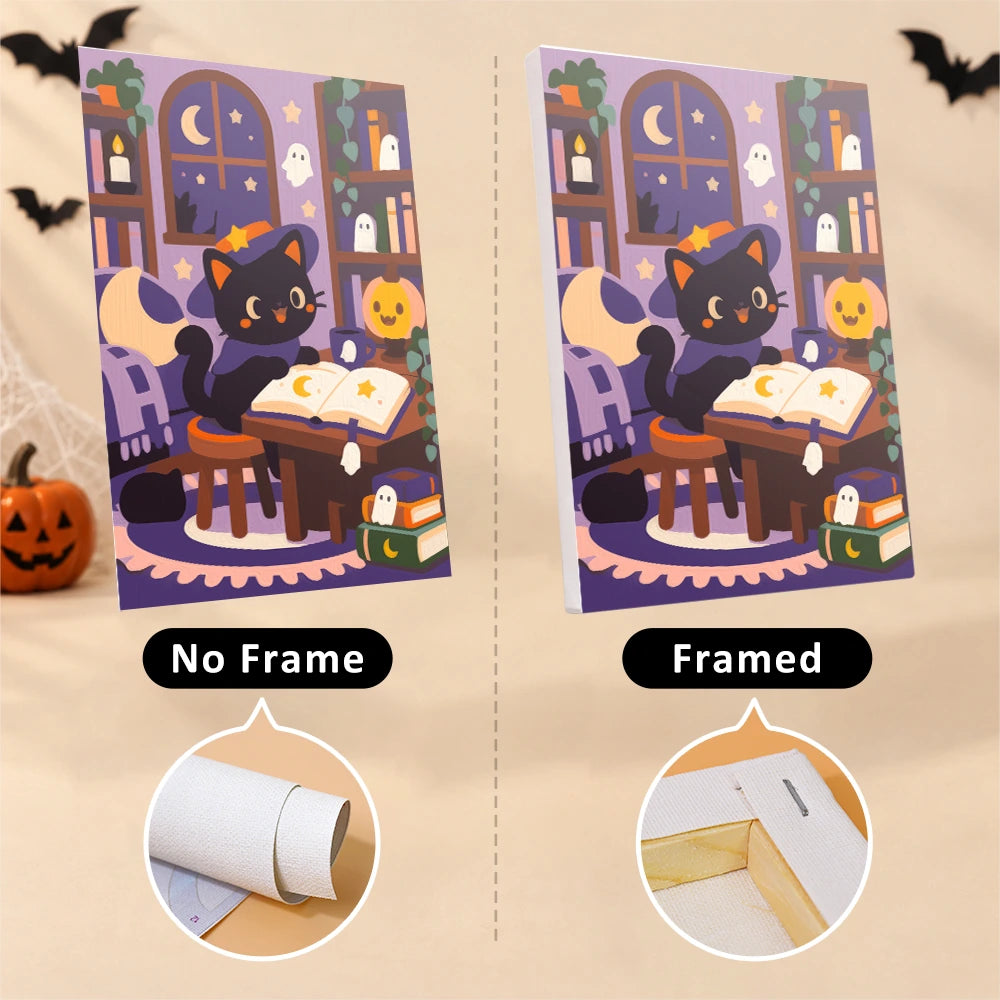 Paint by Numbers – 6 Mini Paintings | Monsters in the Kitchen Set
