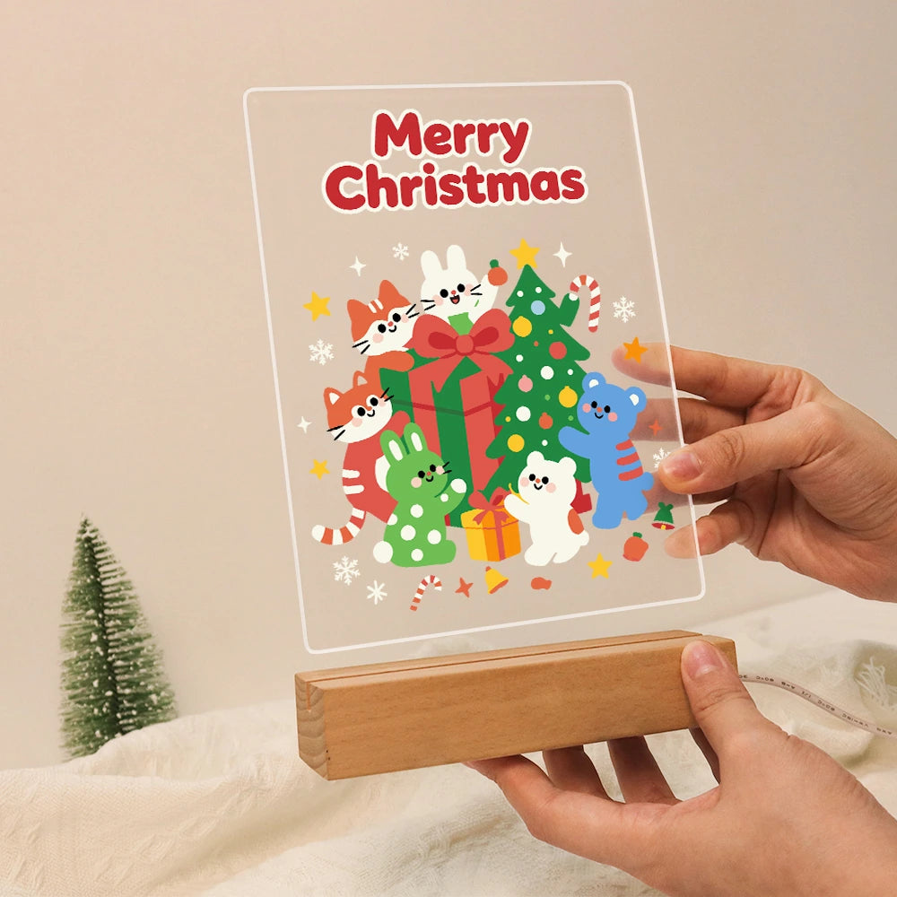Paint by Numbers - Christmas Light | Christmas Animals with Presents