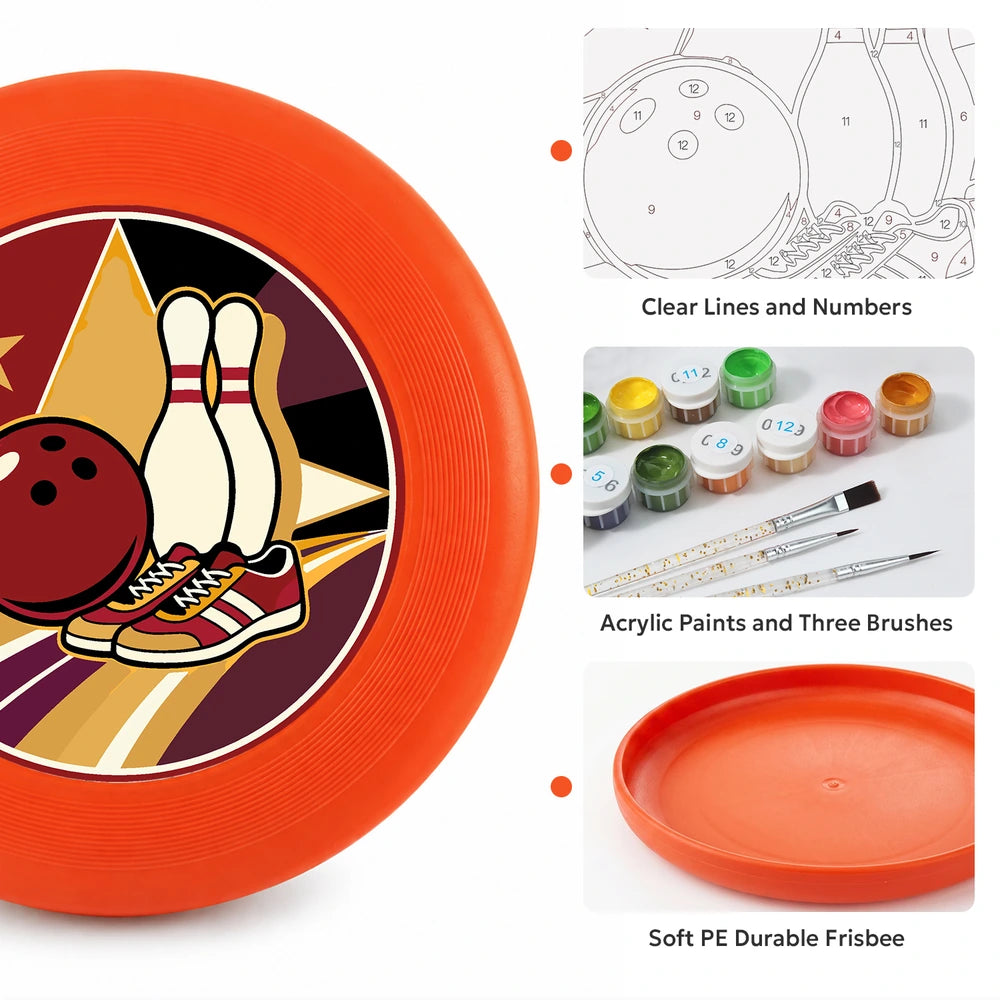 
Paint by Numbers - Frisbee | Bowling Strike