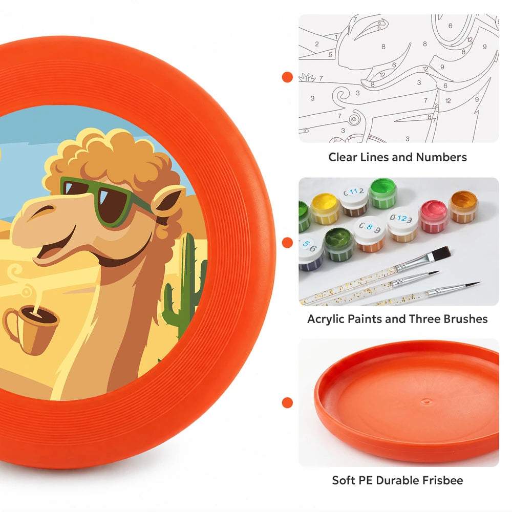 Paint by Numbers - Frisbee | Camel with a Coffee