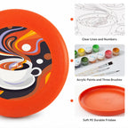 Paint by Numbers - Frisbee | Coffee Swirl