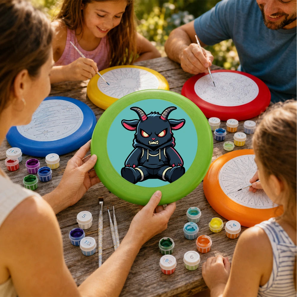 
Paint by Numbers - Frisbee | Dark Goat Character