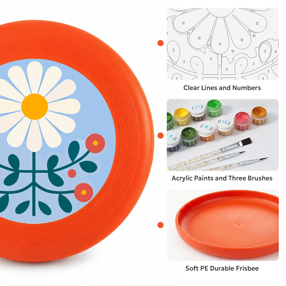 
Paint by Numbers - Frisbee | Folk Daisy
