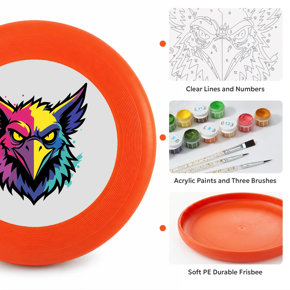 
Paint by Numbers - Frisbee | Graffiti Owl