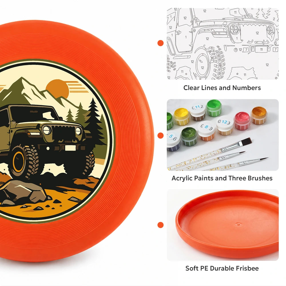 Paint by Numbers - Frisbee | Off-Road Adventure