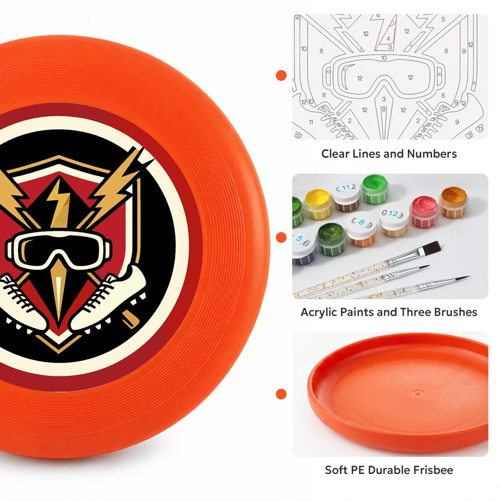 Paint by Numbers - Frisbee | Pilot Badge