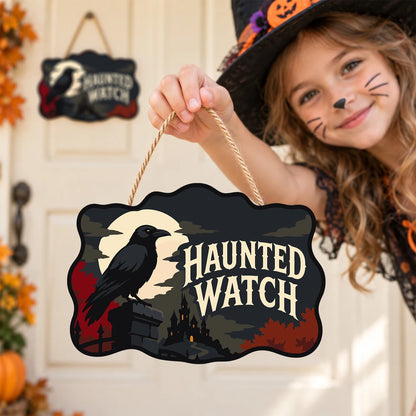 Paint by Numbers - Wooden Door Hanger | Haunted Watch