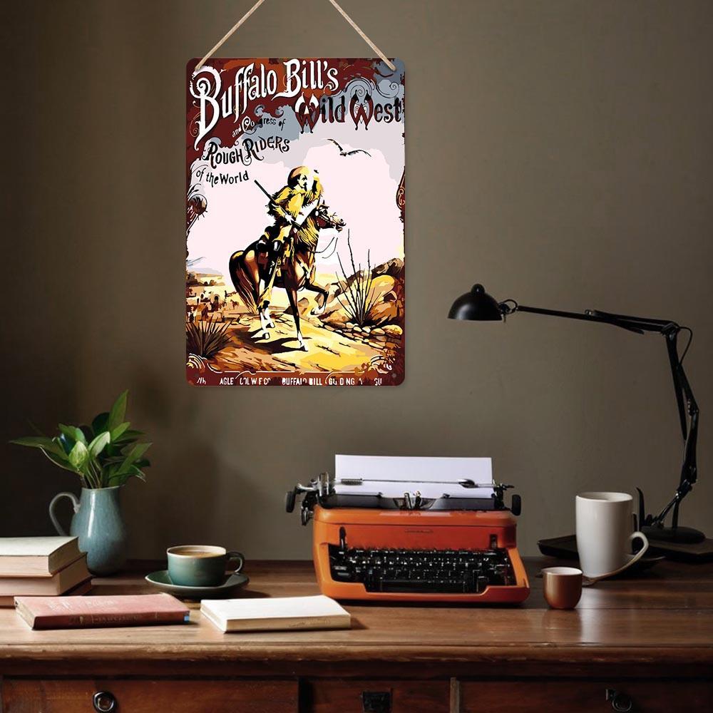 Paint by Numbers – Vintage Bar Art | Buffalo Bill’s Wild West