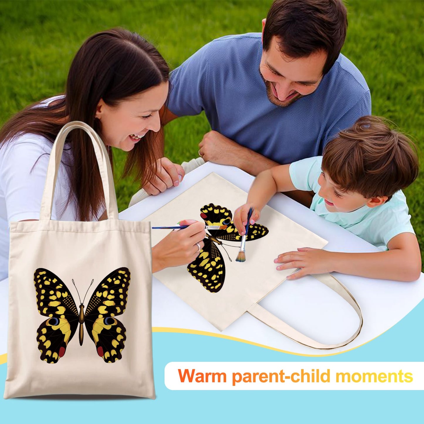 Paint by Numbers – DIY Totebag | Monarch Noir