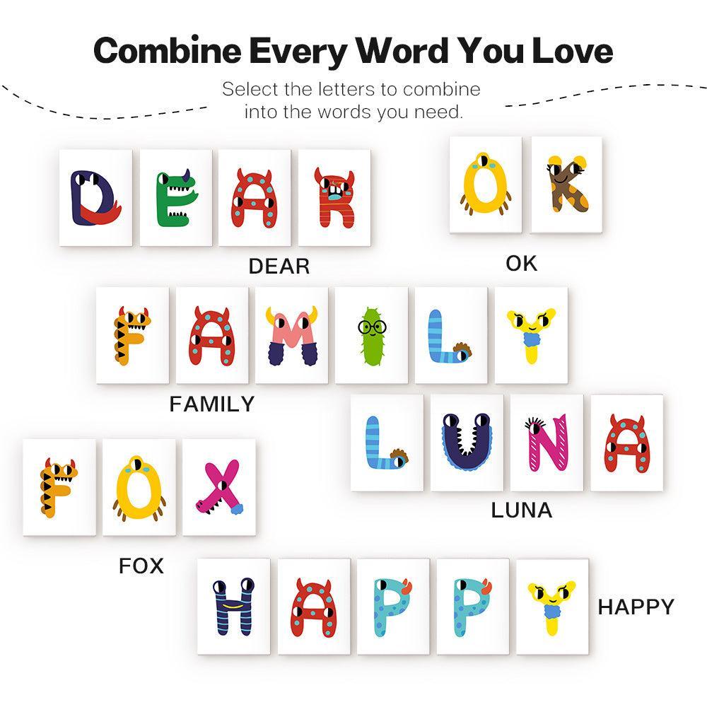 
Paint by Numbers – Alphabet Painting Kit | A to Z Funny Monsters