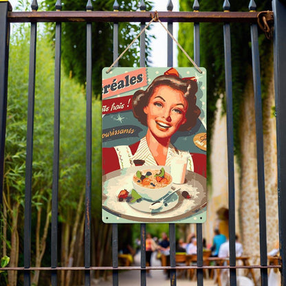 Paint by Numbers – Vintage Metal Bar Art | French Breakfast