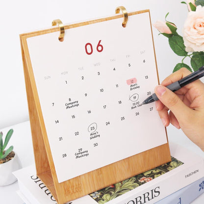 Paint by Numbers - 2026 Desk Calendar - Christmas Cheer