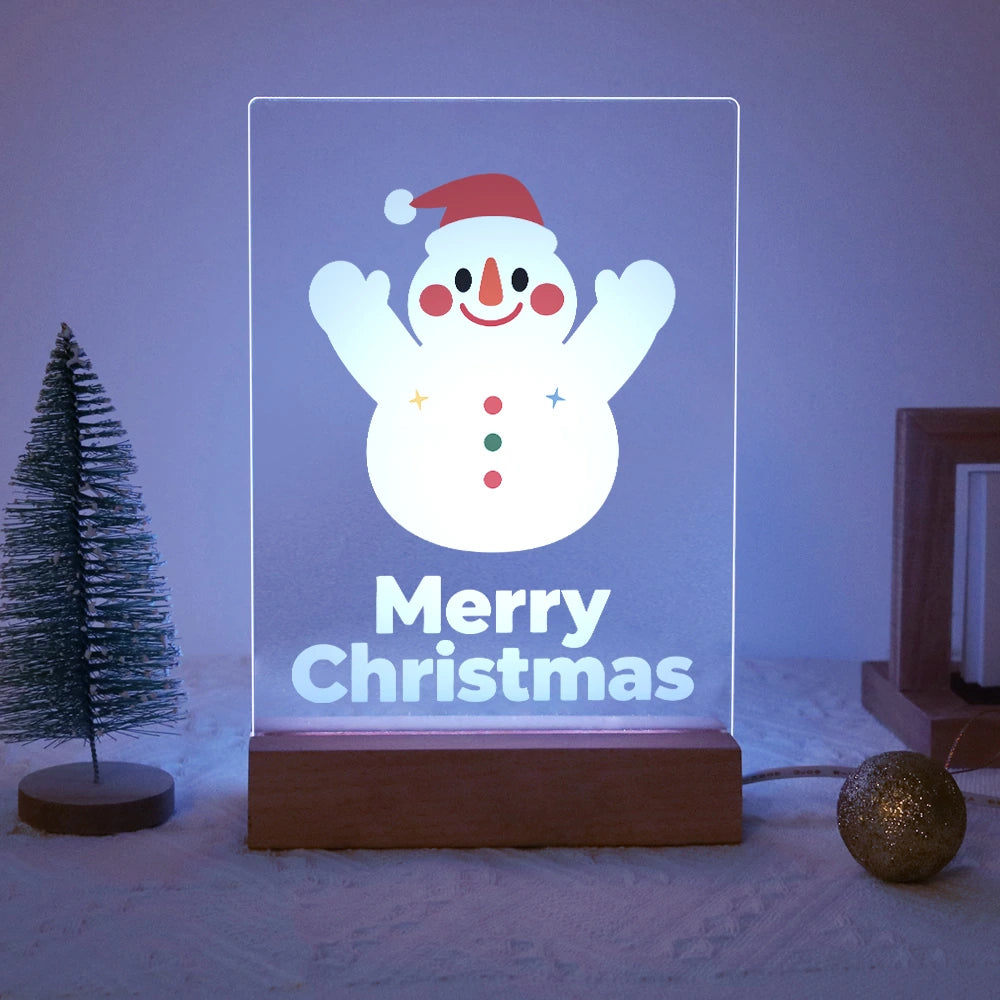 Paint by Numbers - Christmas Light | Cheering Little Snowman