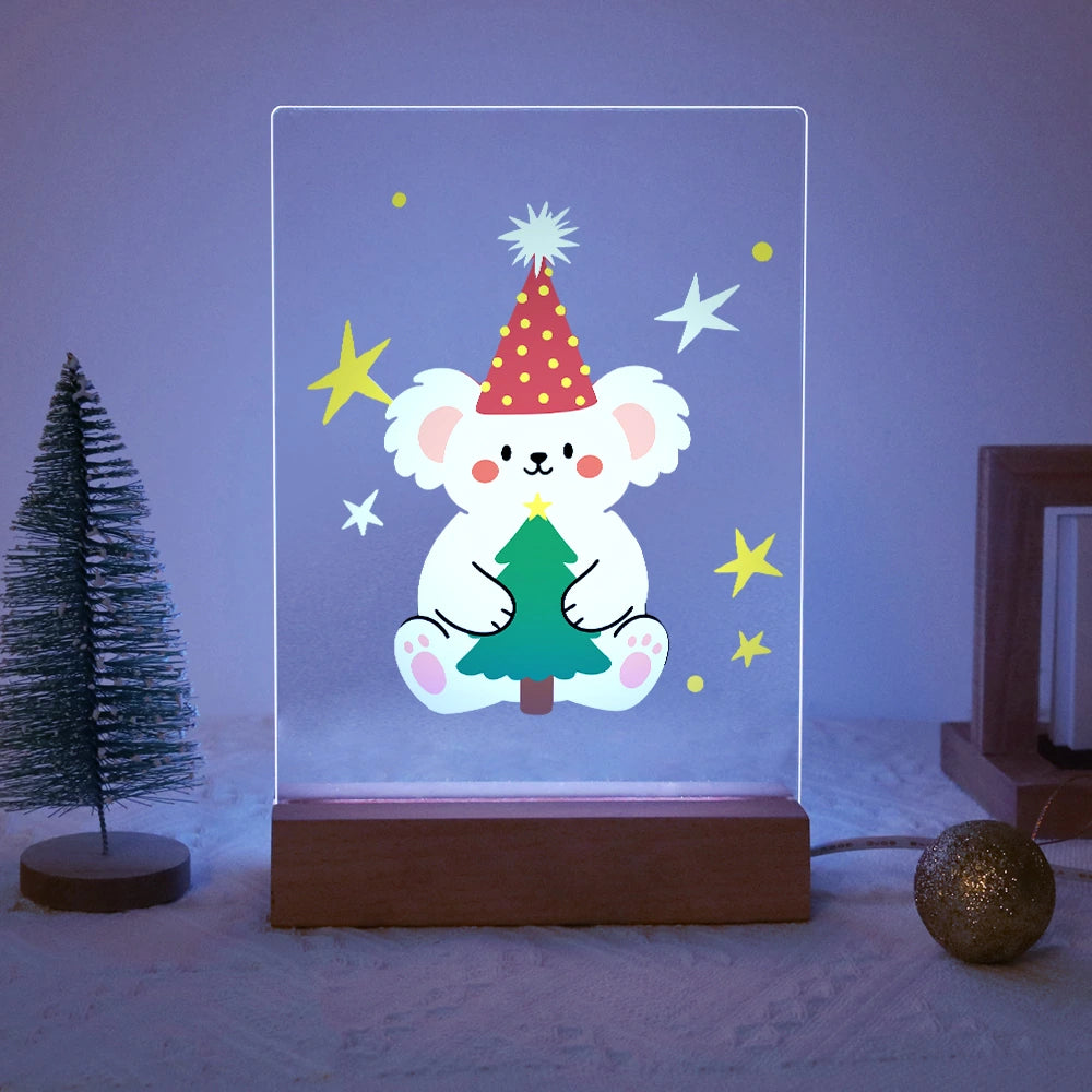 
Paint by Numbers - Christmas Light | Koala Hugging a Little Tree