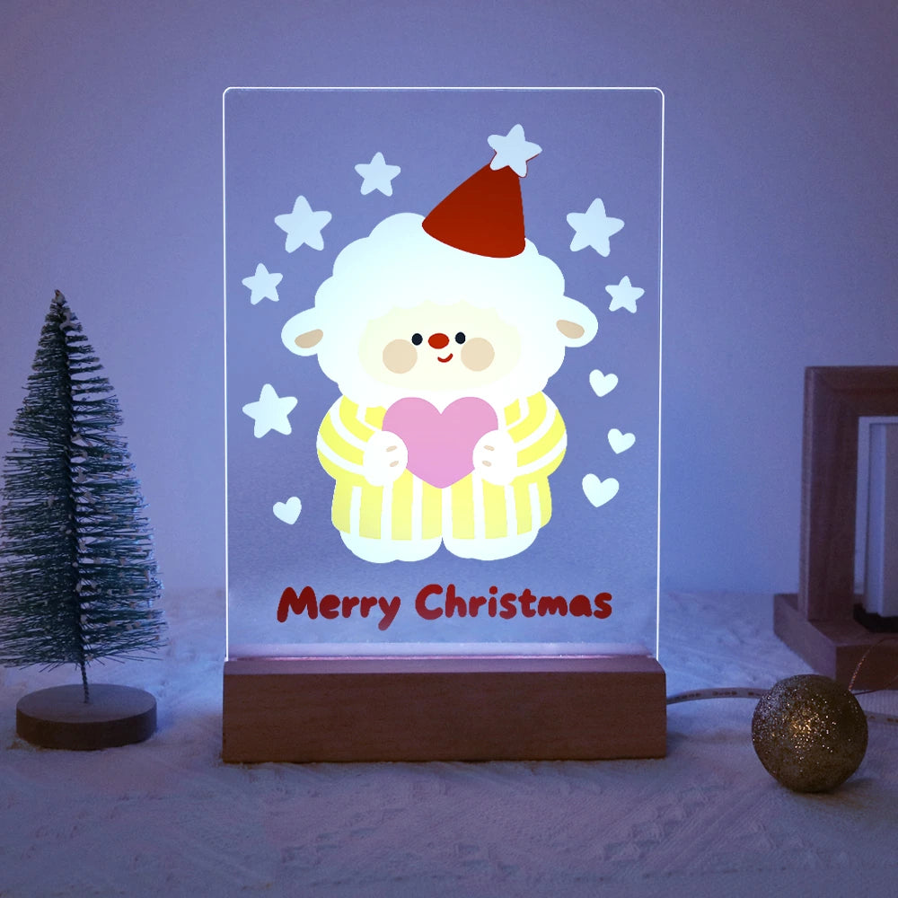 
Paint by Numbers - Christmas Light | Sheep with a Big Heart