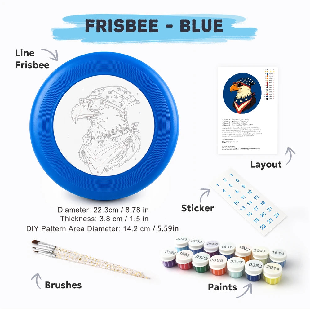 
Paint by Numbers - Frisbee | American Eagle