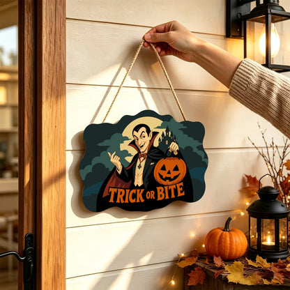 Paint by Numbers - Wooden Door Hanger | Trick or Bite