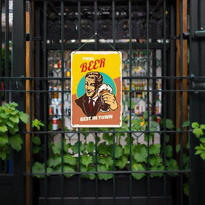 Paint by Numbers – Vintage Metal Bar Art | Best Beer in Town