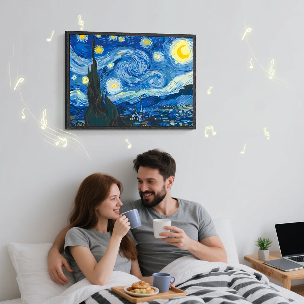 Paint by Numbers with Bluetooth Speaker – Create Art That Looks & Sounds Incredible