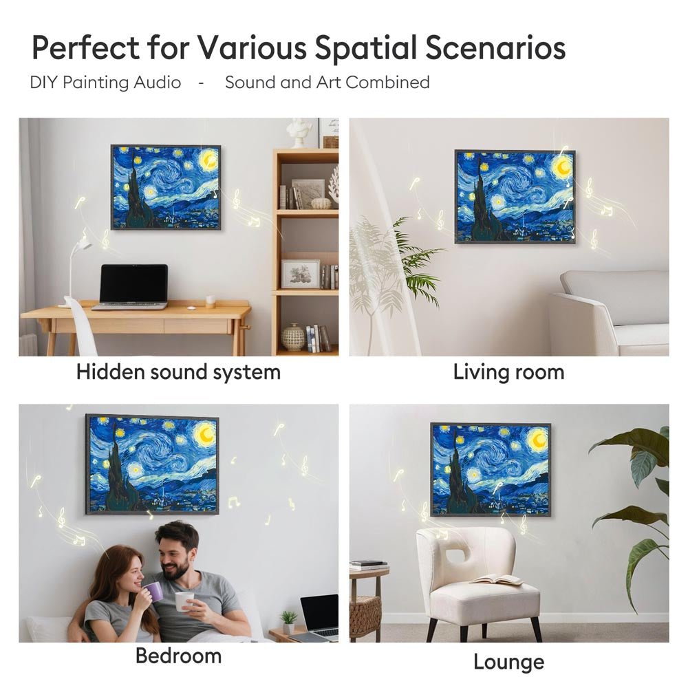 
Paint by Numbers with Bluetooth Speaker – Create Art That Looks & Sounds Incredible