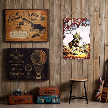 Paint by Numbers – Vintage Bar Art | Buffalo Bill’s Wild West