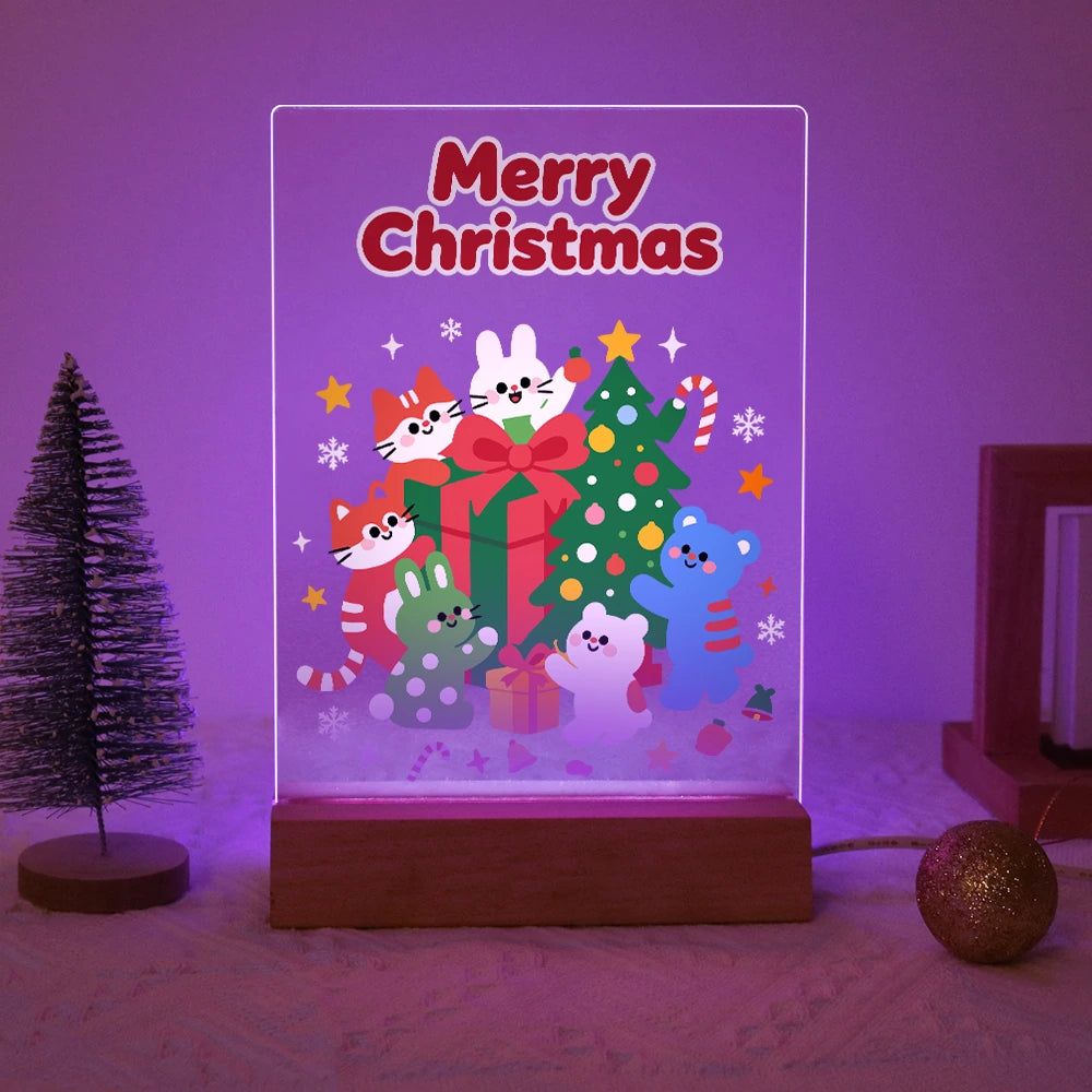 Paint by Numbers - Christmas Light | Christmas Animals with Presents