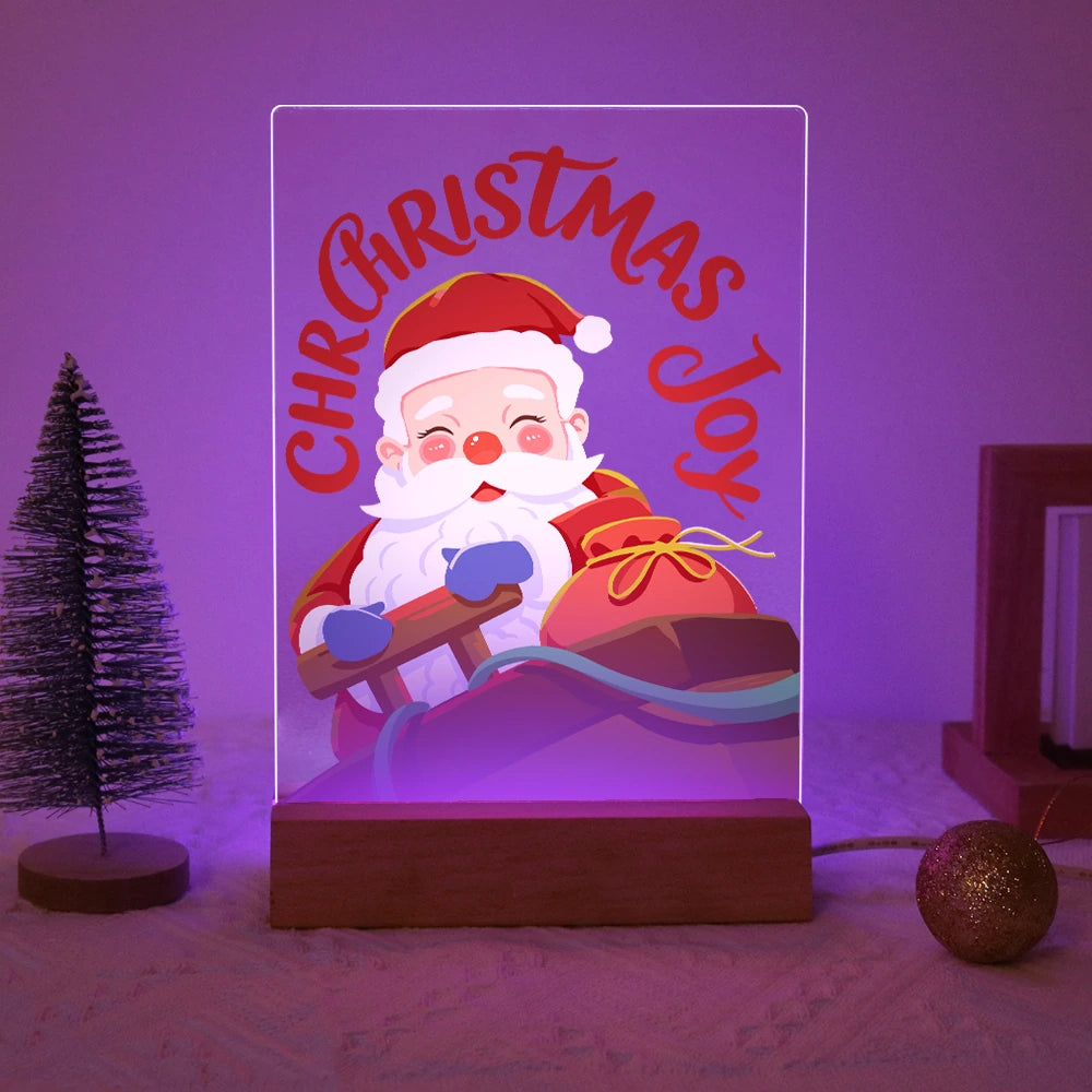 Paint by Numbers - Christmas Light | Laughing Santa with Gift Sack