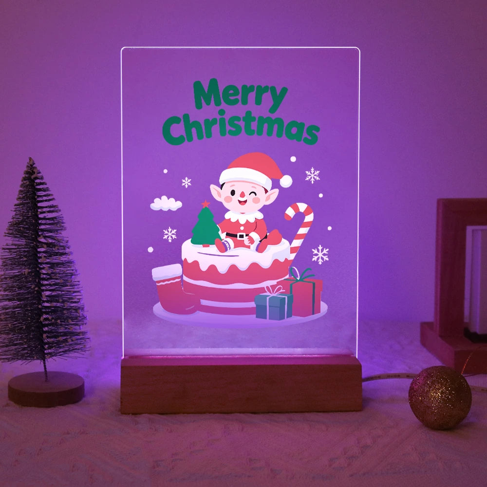 Paint by Numbers - Christmas Light | Little Elf on the Christmas Cake
