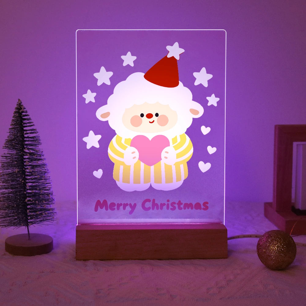 
Paint by Numbers - Christmas Light | Sheep with a Big Heart