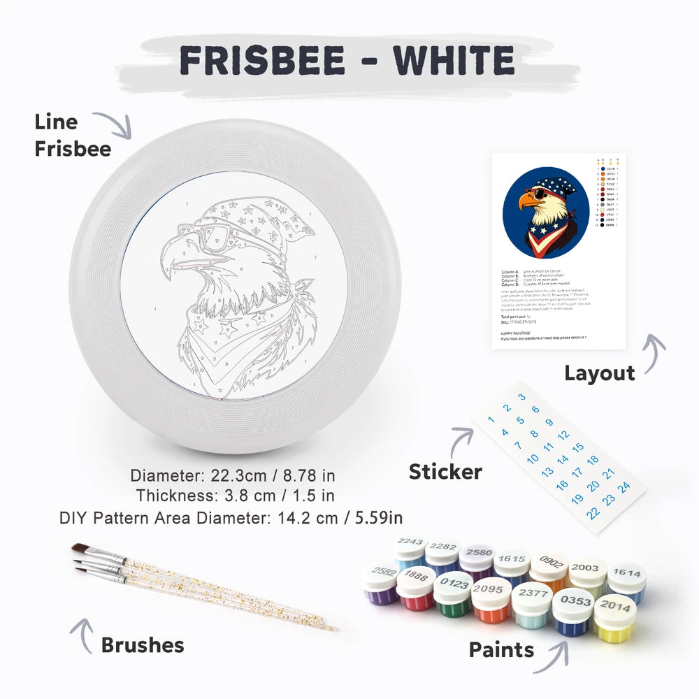 
Paint by Numbers - Frisbee | American Eagle