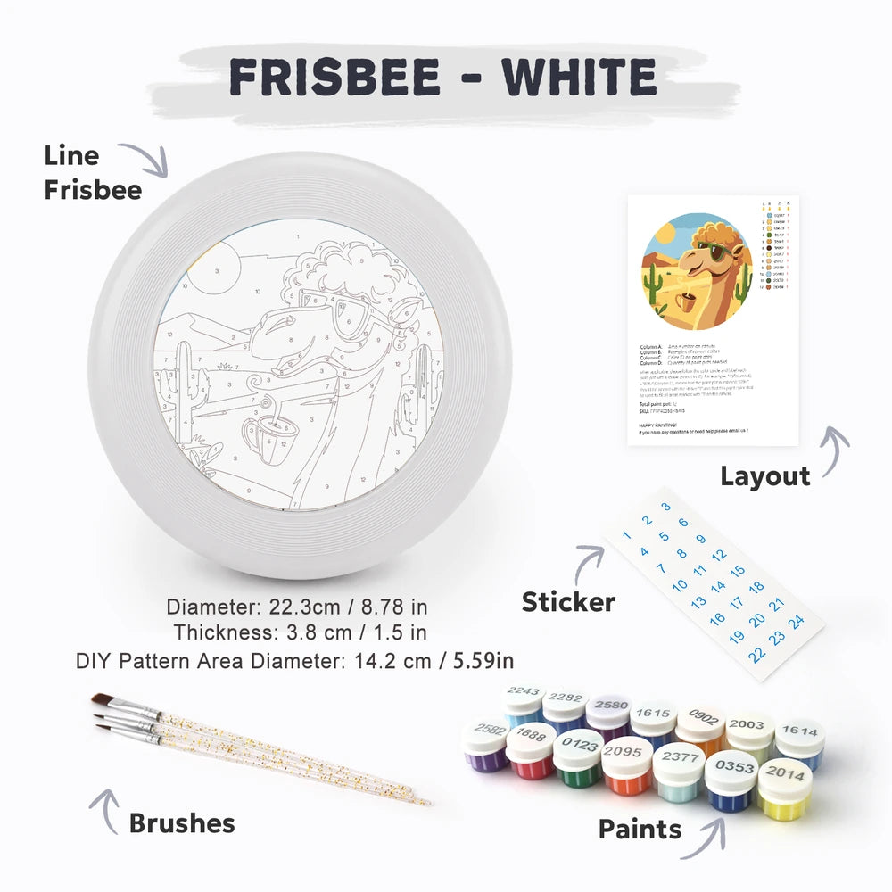 
Paint by Numbers - Frisbee | Camel with a Coffee