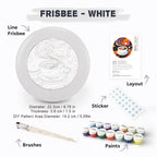 Paint by Numbers - Frisbee | Coffee Swirl