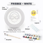 Paint by Numbers - Frisbee | Lemon with Headphones