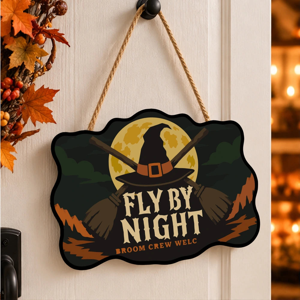 Paint by Numbers - Wooden Door Hanger | Fly by Night
