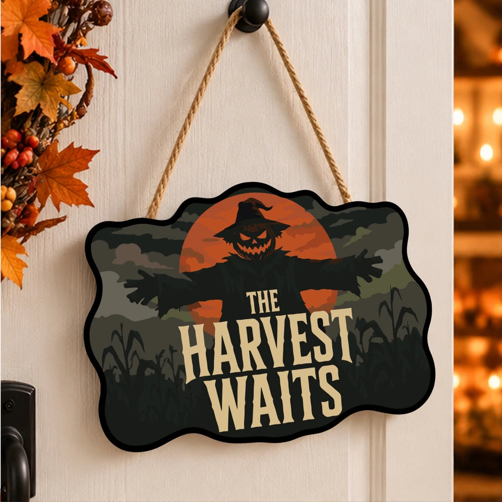 
Paint by Numbers - Wooden Door Hanger | The Harvest Waits