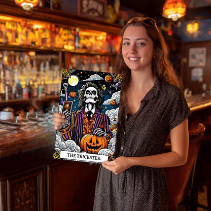 Paint by Numbers – Halloween Skeleton Art | The Trickster Night