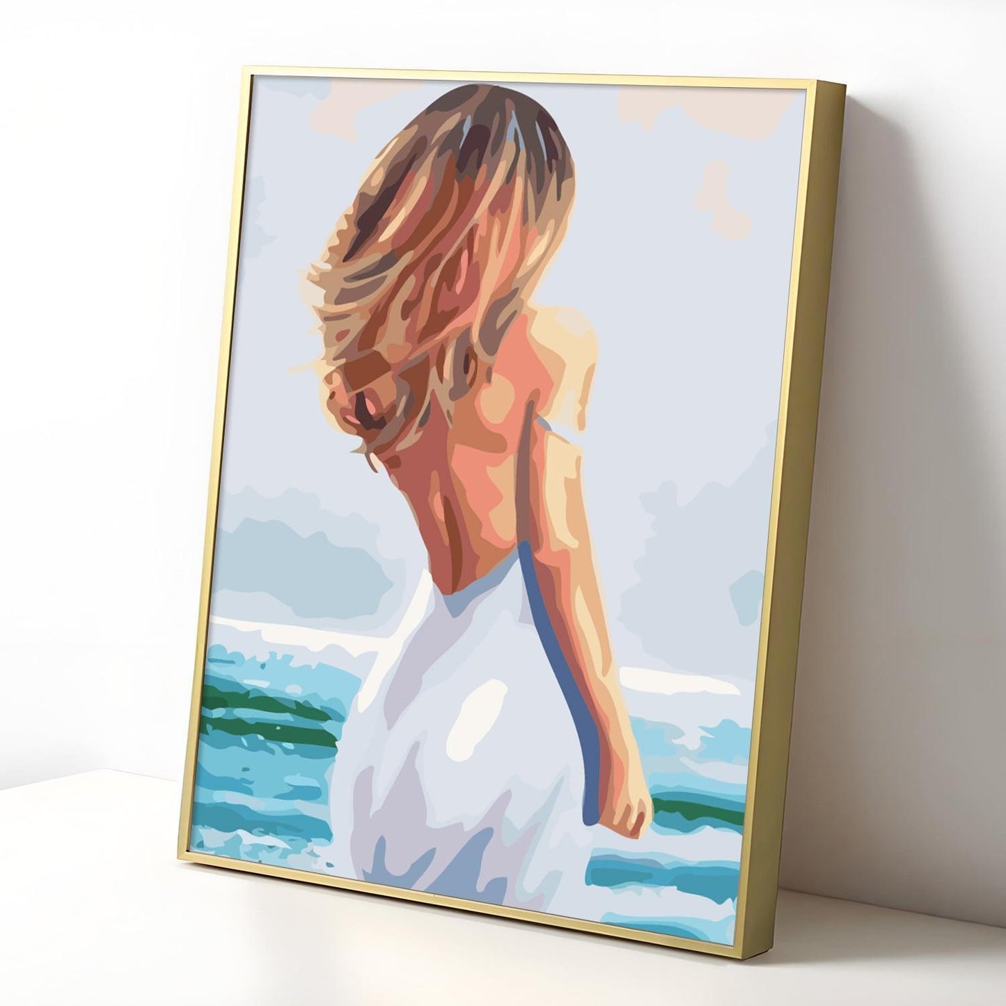 Aluminum DIY Frame – Modern Canvas Display | Multiple Sizes & Colors
