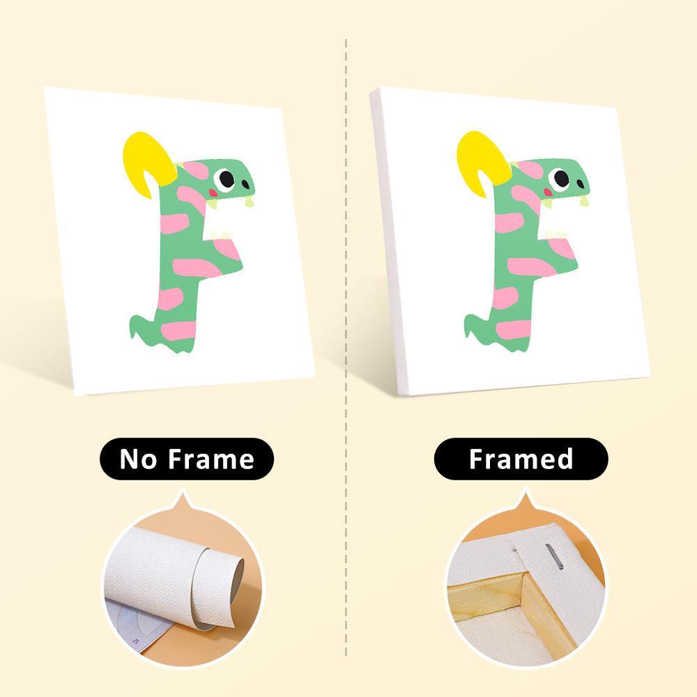 Paint by Numbers – Alphabet Painting Kit | A to Z Funky Monsters