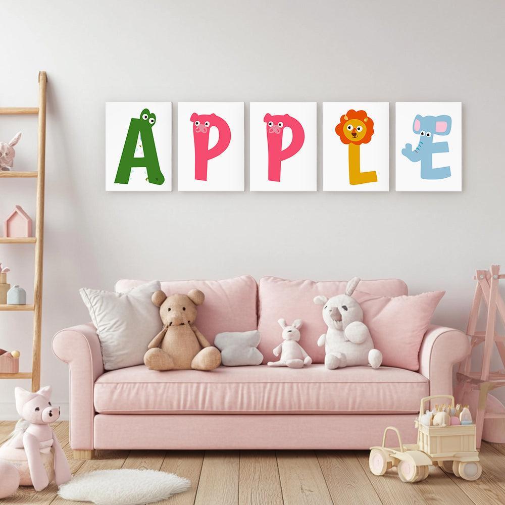 Paint by Numbers – Alphabet Painting Kit | A to Z Animal Friends