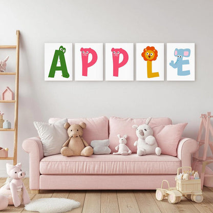 Paint by Numbers – Alphabet Painting Kit | A to Z Animal Friends