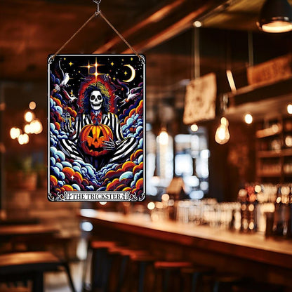 Paint by Numbers – Halloween Skeleton Art | The Trickster Moon
