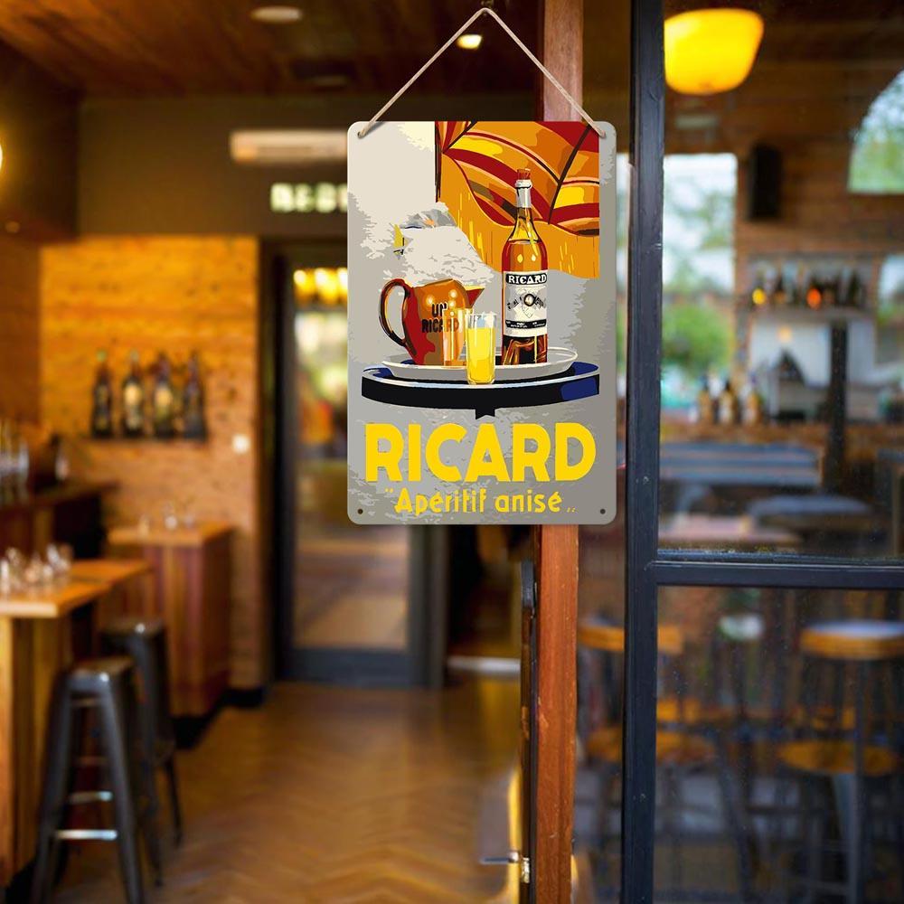 Paint by Numbers – Vintage Metal Bar Art | Ricard Apéritif