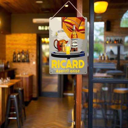 Paint by Numbers – Vintage Metal Bar Art | Ricard Apéritif