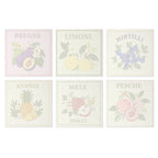 Paint by Numbers – 6 Mini Paintings | Italian Fruit Labels (Square)