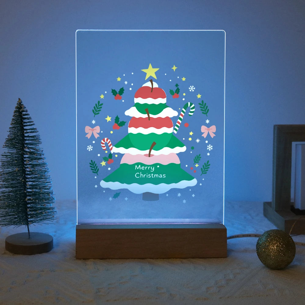 Paint by Numbers - Christmas Light | Candy Stripe Christmas Tree