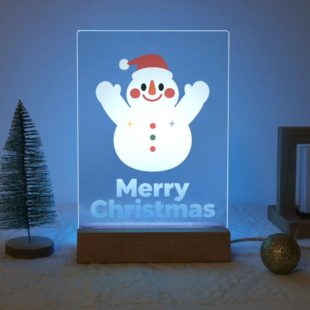 Paint by Numbers - Christmas Light | Cheering Little Snowman