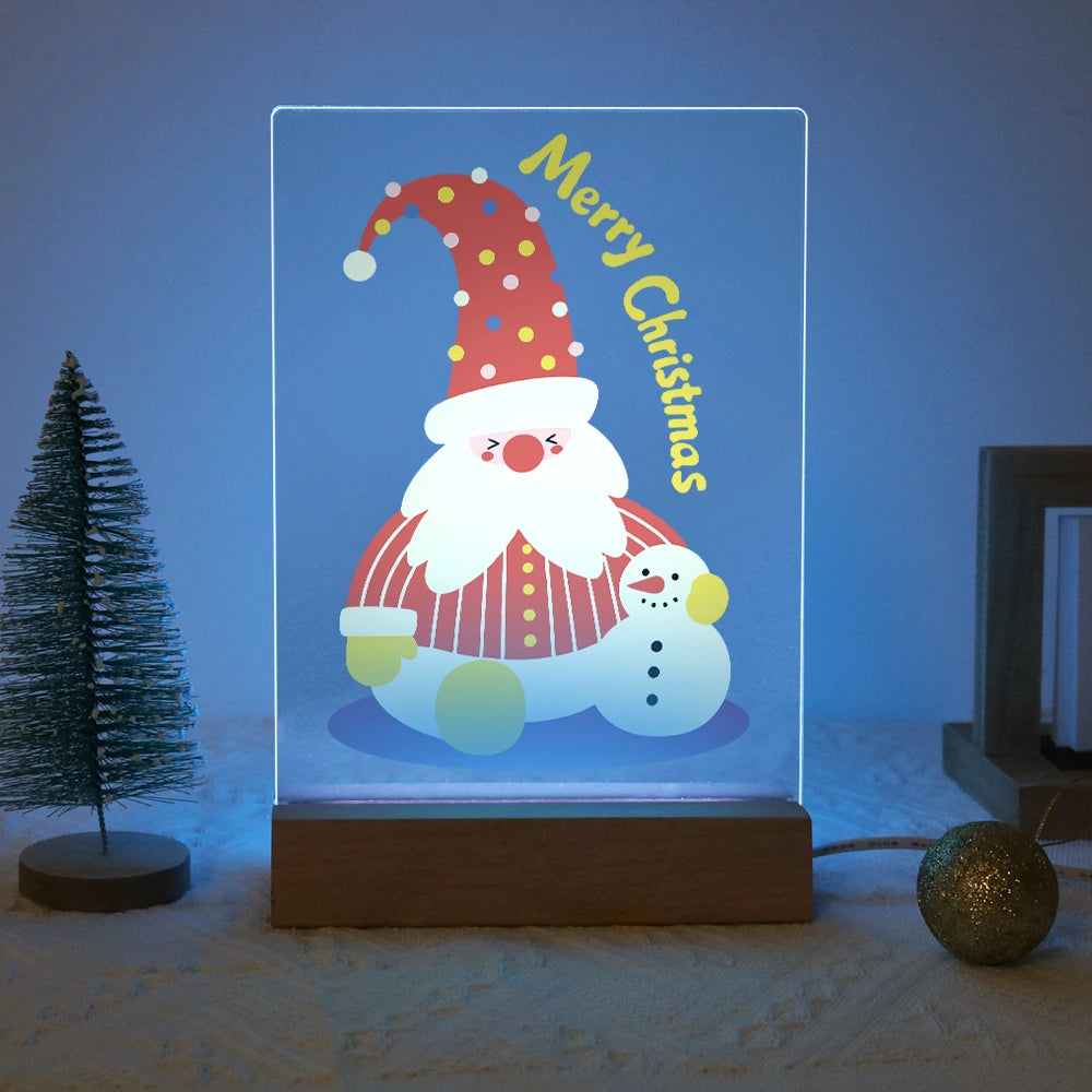
Paint by Numbers - Christmas Light | Cozy Gnome with Tiny Snowman