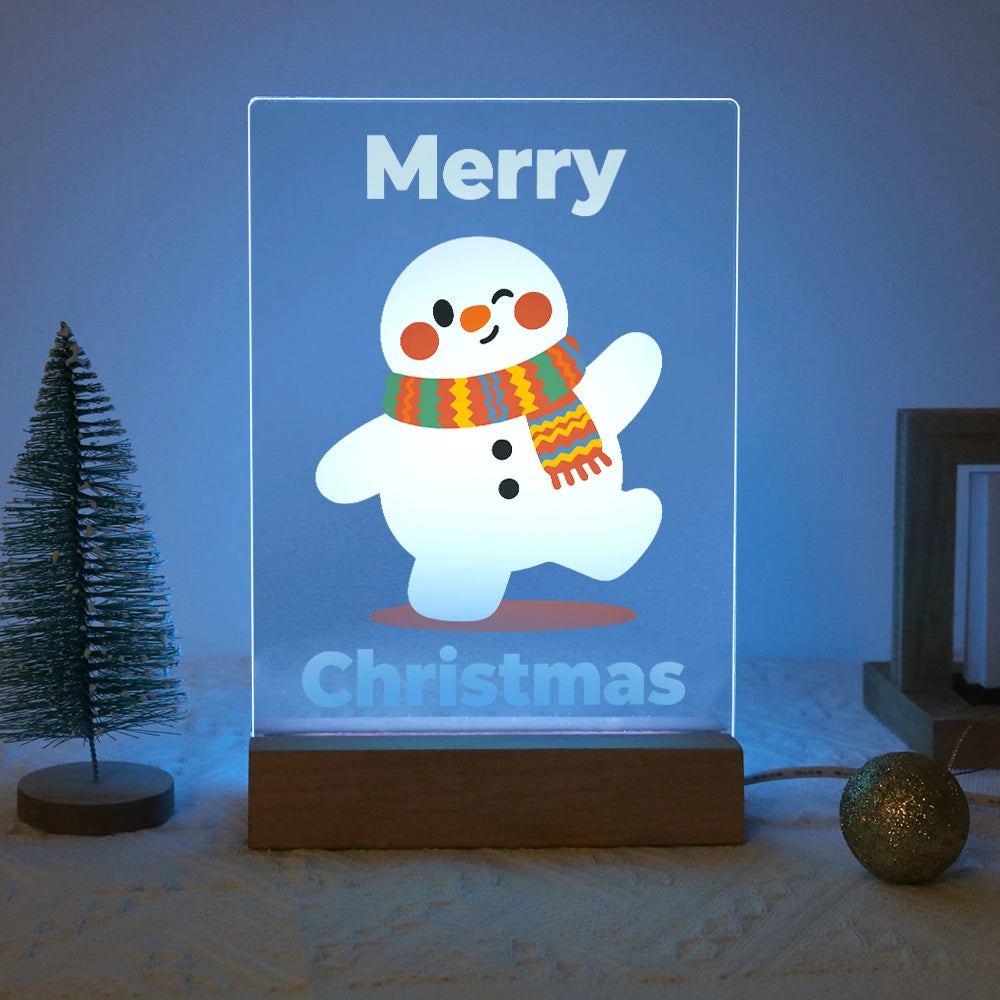
Paint by Numbers - Christmas Light | Dancing Snowman with Scarf