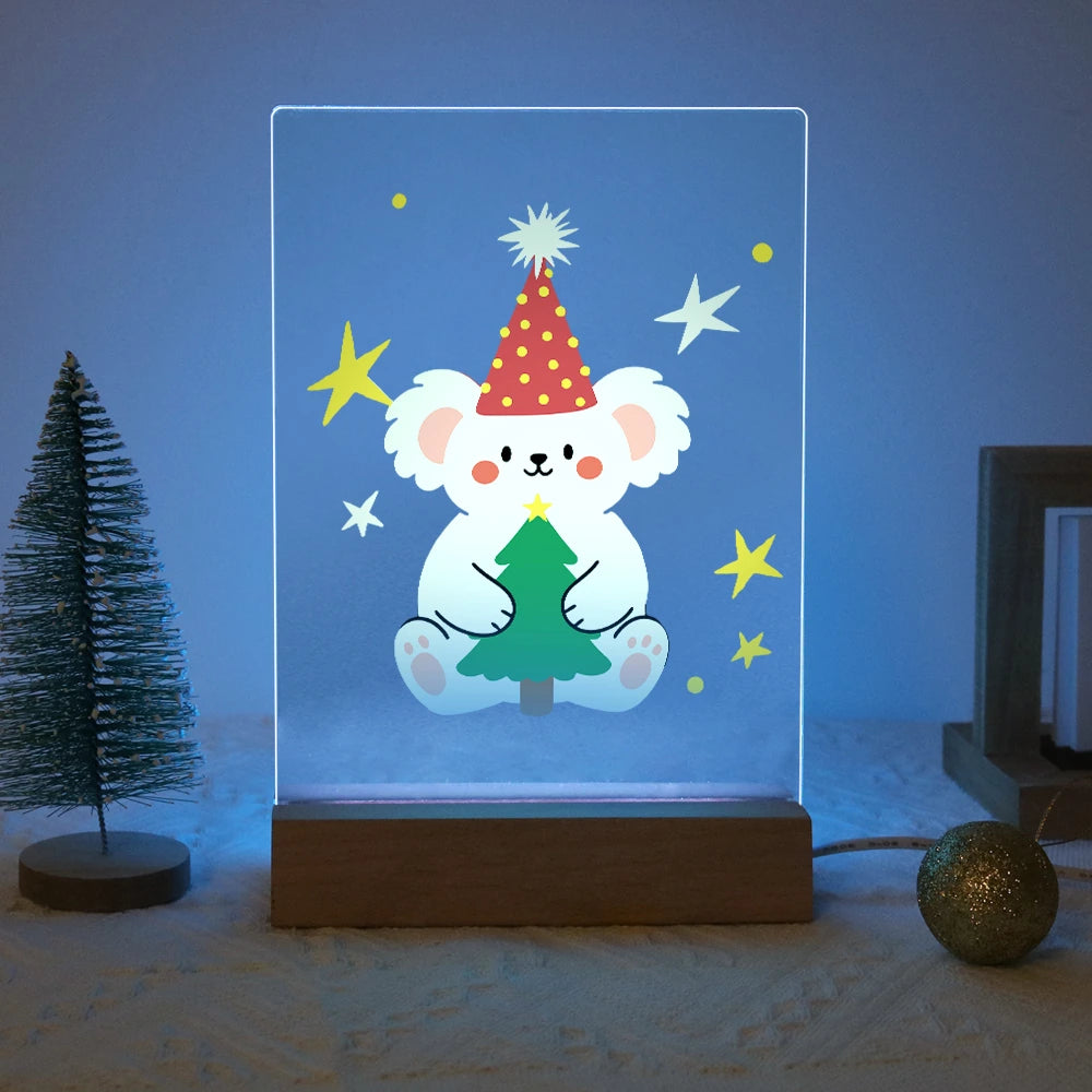 
Paint by Numbers - Christmas Light | Koala Hugging a Little Tree